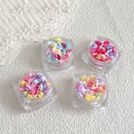 3D Nail Rhinestones - Colorful Star Moon Butterfly DIY Crystal Manicure Decor