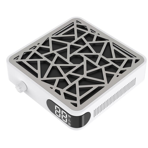 48W Nail Vacuum Cleaner - Professional Large LCD Display Strong Dust Collector