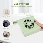 Electric Nail Vacuum Cleaner - Hot Sell Professional Speed Regulating Table Machine
