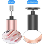 2-in-1 Electric Callus Remover - Rechargeable Nail Drill Pedicure Foot Care Tool