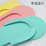 Disposable Spa Slippers - Pedicure Flip Flop Foam for Salon Bath Shower Gift