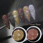 Holographic Glitter Powder - Bulk Reflective Diamond Solvent Resistant Pigment