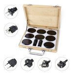 Nail Tips Manufacturer - 120Pcs New Mold Paper Free Hand Extension Semi-frosted Crystal Plate