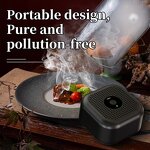 Manicure Salon Tools Manufacturer - 5 in 1 Newest 80W UV LED Lamp Nail Dryer Vacuum Cleaner