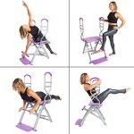 Pilates Reformer Chair - Beach PRO Adjustable Resistance Max Sculpting Tone Shape Handles