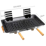 Couple BBQ Oven - Modern Steel Cross-border Double-person Portable Outdoor Grill
