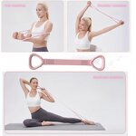 Portable Pilates Kit - Ring Ball Yoga Socks Exercise Bands Home Workout Essentials