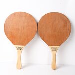 Beach Paddle Set - Promotional Gift 2 Paddles 4 Balls Bundle Pack Model 001 320g