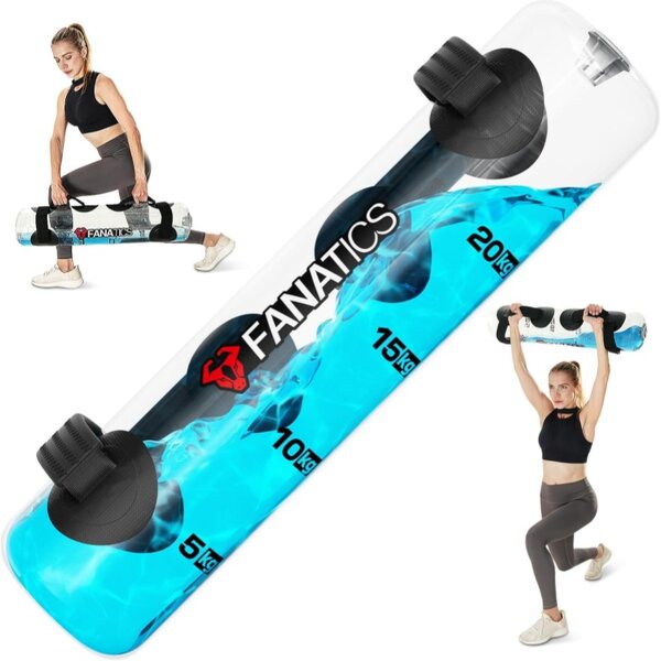 Portable Water Weights - Adjustable Sand Bag Alternative Stability Indoor Outdoor Fitness