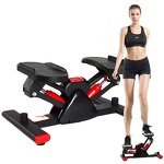 Mini Air Walker Machine - Large Steel Gym Elliptique Stepper Twister Fitness Accessory