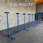 Dog Agility Training Set - Custom PVC Tunnel Jumps Hurdles Waterproof Canine Exercise