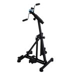 Mini Pedal Exerciser - Portable Home Fitness Arm Leg Trainer Desk Elliptical Machine