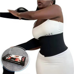 Enhanced Waist Trainer - Invisible Abdomen Wrap Extended Sweat Slimming Support Belt