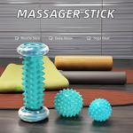 Foot Massage Roller - Soft Rubber Deep Tissue Recovery Back Shoulder Leg Relax Stick