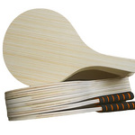 Wooden Badminton Paddle - Outdoor Sports Equipment Large Quantity Custom Print