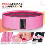 Women's Booty Exercise Belt - Non-Slip Elastic Adjustable 15-30kg Polyester Band