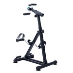 Mini Pedal Exerciser - Portable Home Fitness Arm Leg Trainer Desk Elliptical Machine