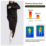 Gym Training Sauna Suit - European American Breathable Sweat-Wicking Running Apparel