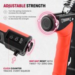 Finger Grip Trainer - THYFIT YX-H52 5-100KG ABS Electronic Counting Wrist Exerciser