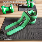 Ankle Wrist Weights - Custom Adjustable Premium Iron Fabric 2024 Best Sale Unisex