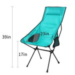Camping Fishing Chair - Ebest Lightweight STEEL Folding Outdoor Portable Ningbo