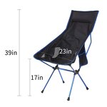 Camping Fishing Chair - Ebest Lightweight STEEL Folding Outdoor Portable Ningbo