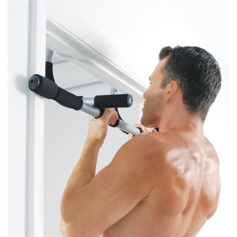 Door Pull-Up Bar - Hot Sale Wall-Mounted Foldable Iron Chin-Up Exercise Trainer
