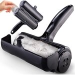 Pet Hair Remover Roller - Hot Sale Black Reusable Lint Furniture Cloth Clean Tool