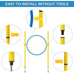 Dog Agility Training Set - Custom PVC Tunnel Jumps Hurdles Waterproof Canine Exercise