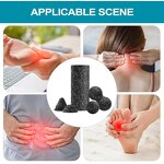 EVA Foam Roller Set - High Density Non-Slip Wheel Adults Pilates Yoga Travel Training