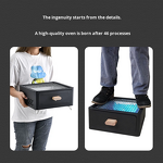 Square Fire Pit Grill - Camping Home Garden Portable Stainless Steel Stove K-704