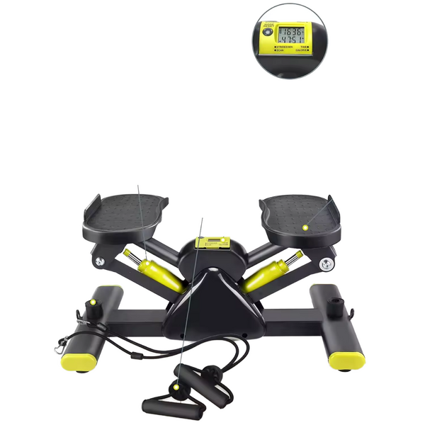 Mini Air Walker Machine - Large Steel Gym Elliptique Stepper Twister Fitness Accessory