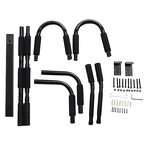 Doorway Pull-Up Bar - Multi-Functional Portable Metal Chin-Up Horizontal Home Gym