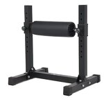 Bulgarian Split Squat Stand - Adjustable Single Leg 330lb 7-Level Padded Roller