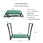 Garden Kneeling Stool - Outdoor EVA Steel Multifunctional Folding Gardening Chair 5kg