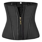 Women's Latex Waist Belt - Internet Celebrity Sandglass Design Compression Sauna Suit