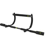 Foldable Pull-Up Bar - Wall-Mounted Iron Chin-Up Trainer Home Doorway Exercise
