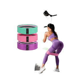 Women's Booty Exercise Belt - Non-Slip Elastic Adjustable 15-30kg Polyester Band