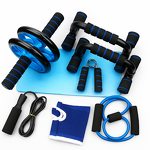 Ab Roller Wheel Set - Home Gym Fitness Equipment Abdominal Exercise Training Tool