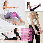 Home Exercise Kit - Portable 13-Piece Cross-Border Yoga Pilates Ring Equipment Bag