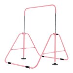 Kids Gymnastics Bars - Adjustable Uneven Bar Home Gymnastic Equipment for 3-7 Years