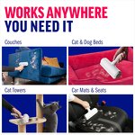 Pet Hair Lint Roller - Reusable Cat Dog Fur Remover for Furniture Couch Carpet