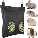 Small Animal Feed Bowl - Rabbit Guinea Pig Hanging Quadrate 600D Oxford Cloth Storage