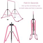 Kids Gymnastics Bars - Adjustable Uneven Bar Home Gymnastic Equipment for 3-7 Years