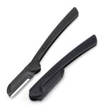 Eyebrow Trimmer Set - LYDER Slanted Blade Stainless Steel 18x10cm Makeup Tool