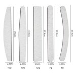 Emery Board Nail File - Lyder OEM ODM Custom Logo Zebra 80-240 Grit Natural Nails