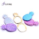 Pineapple Compact Mirror - Lyder Custom Logo Summer Hawaii Double Sided Holographic OEM