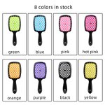 Scalp Massage Comb - Lyder Custom Logo Hollowed-out ABS Detangling Vent Shower Brush