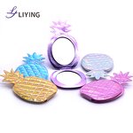 Pineapple Compact Mirror - Lyder Custom Logo Summer Hawaii Double Sided Holographic OEM