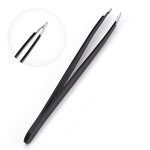 Eyebrow Trimmer Set - LYDER Slanted Blade Stainless Steel 18x10cm Makeup Tool
